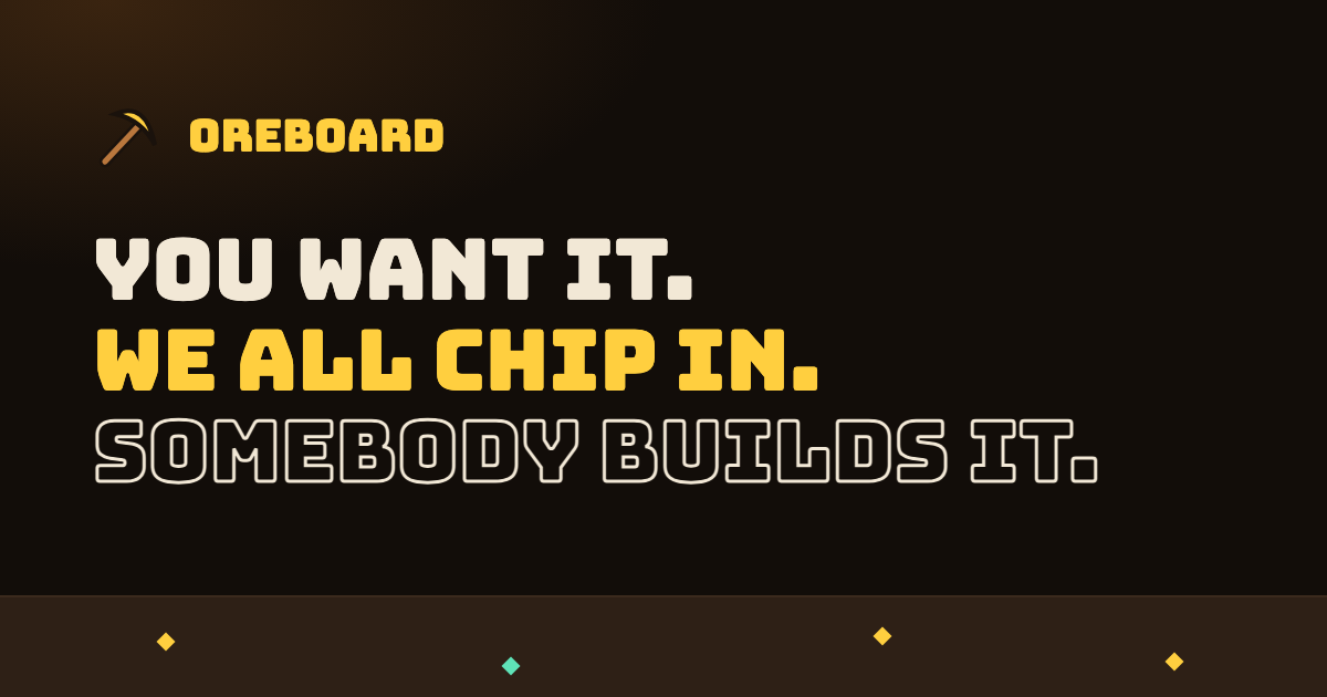 Community Funding For Mods You Want Built
